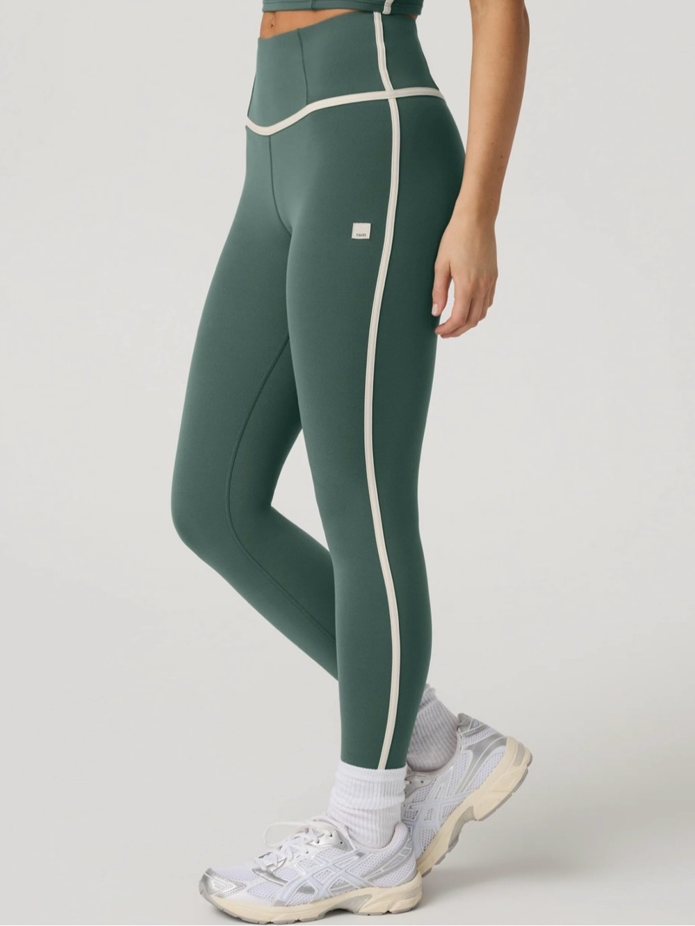 Vuori | AllTheFeels™ Corset Legging | Agate Green | Sz L